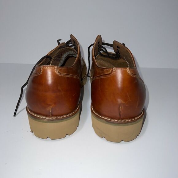 KAAN Steve Madden Mens Cognac Brown Oxford Casual Dress Shoes Size 13 D NEW main image 7